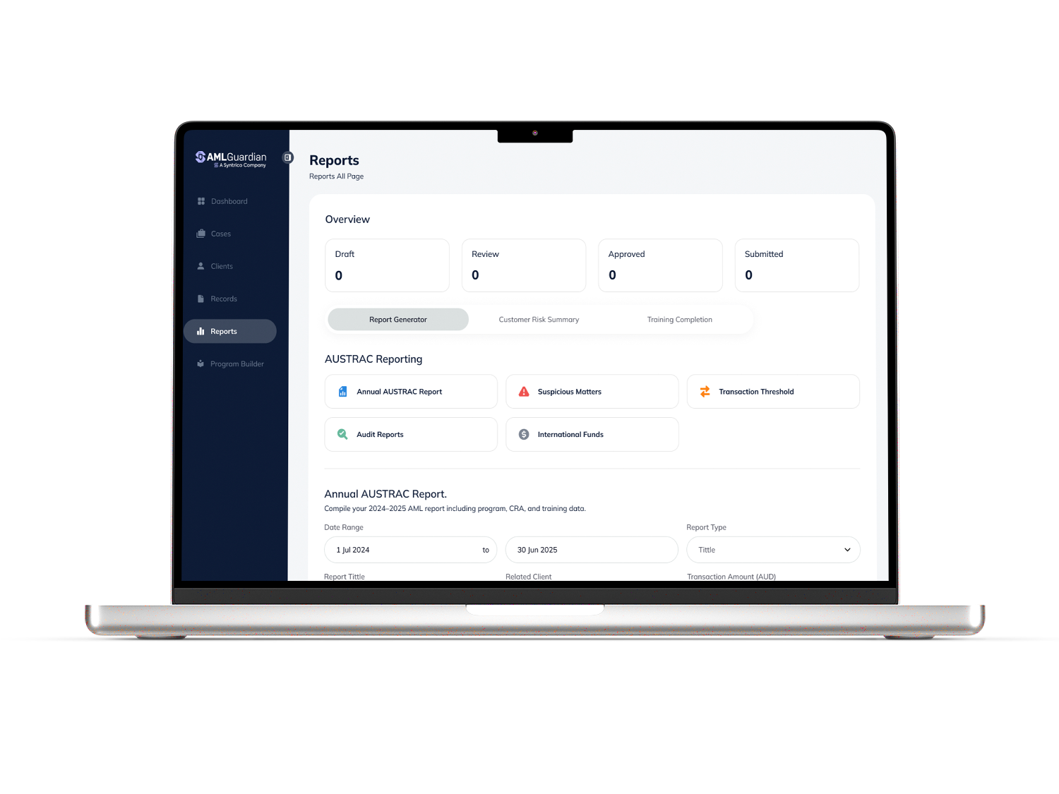 Report, Train & Stay Audit-Ready
