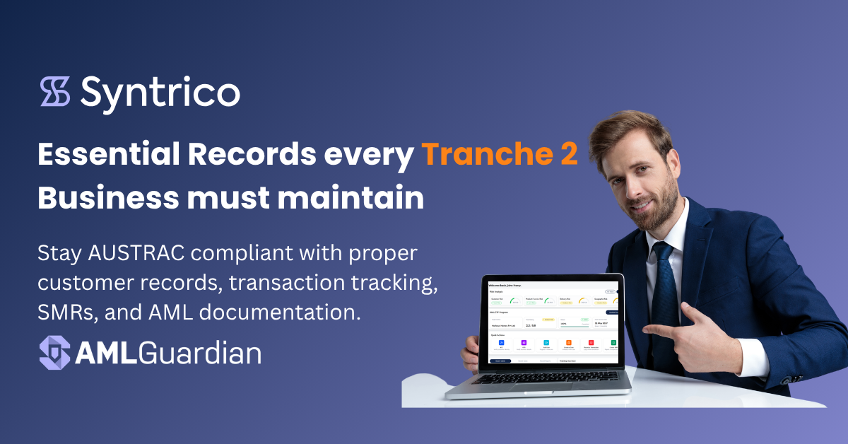AUSTRAC compliance Tranche 2 businesses