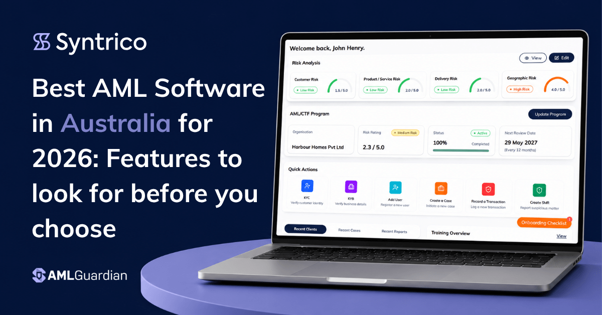 Best AML Software in Australia